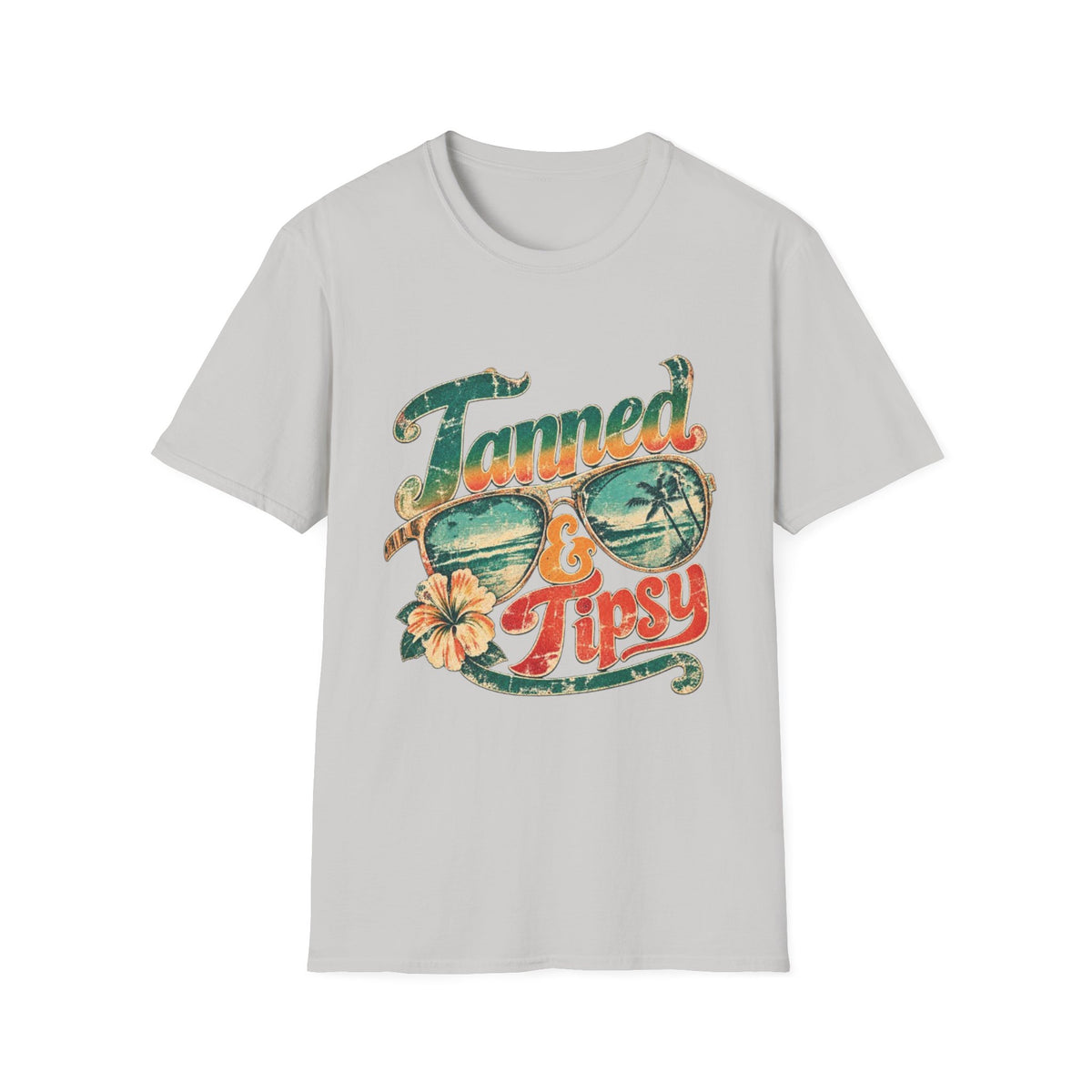 Tanned and Tipsy Coastal T-Shirt