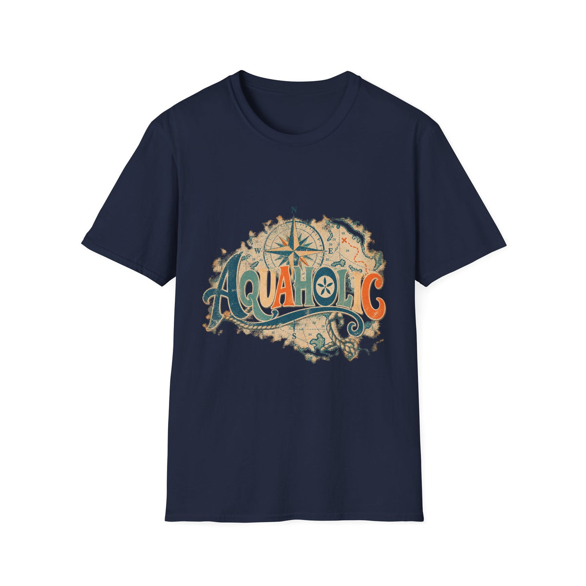 Aquaholic Coastal Vacation T-Shirt