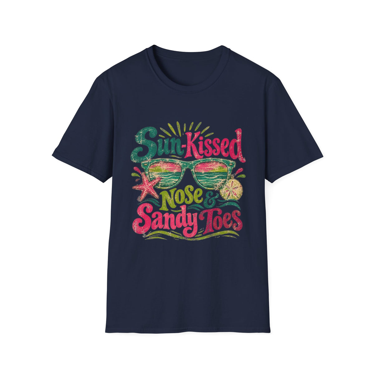 Sun-Kissed Nose and Sandy Toes Sleeve T-Shirt