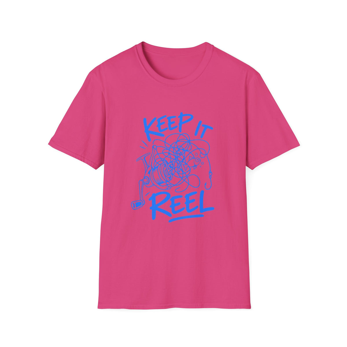 Keep it Reel Fish Shirt Offshore Fishing T-Shirt