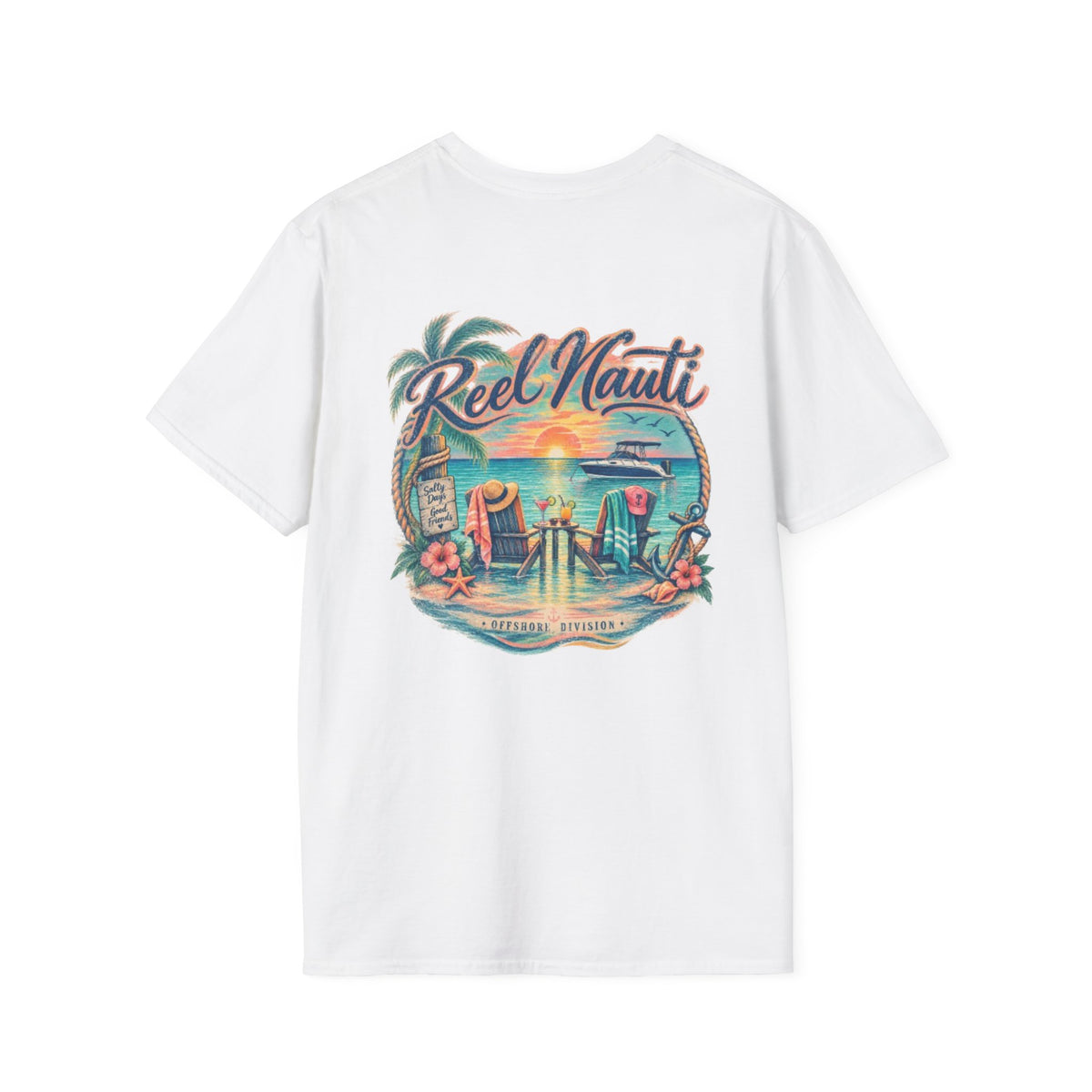 Reel Nauti Offshore Division Coastal T-Shirt