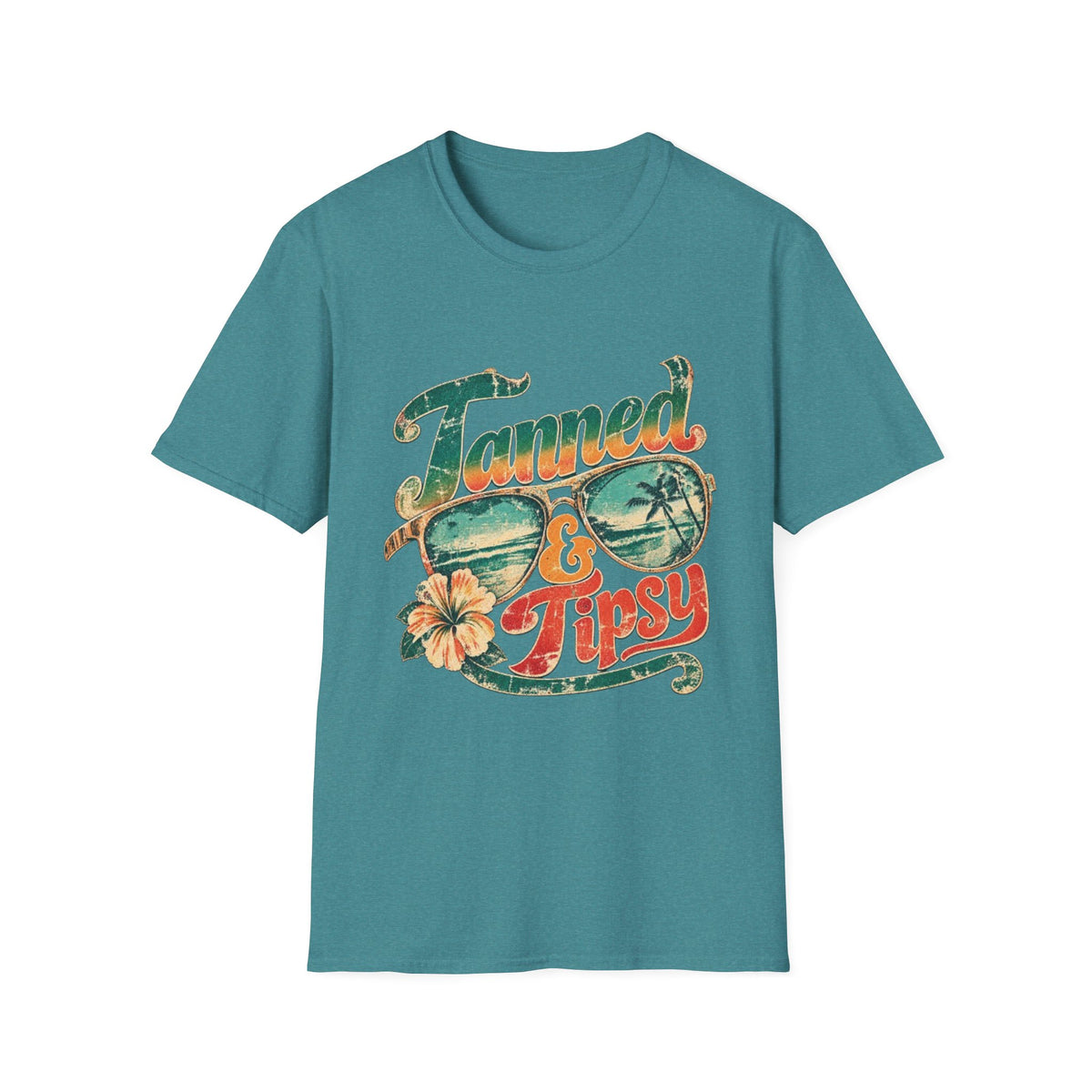 Tanned and Tipsy Coastal T-Shirt