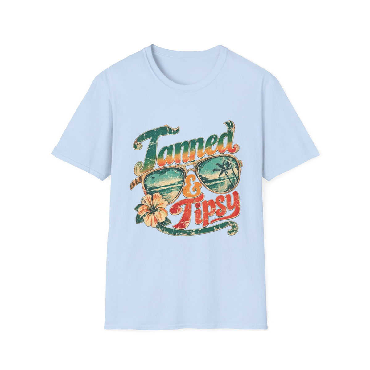 Tanned and Tipsy Coastal T-Shirt