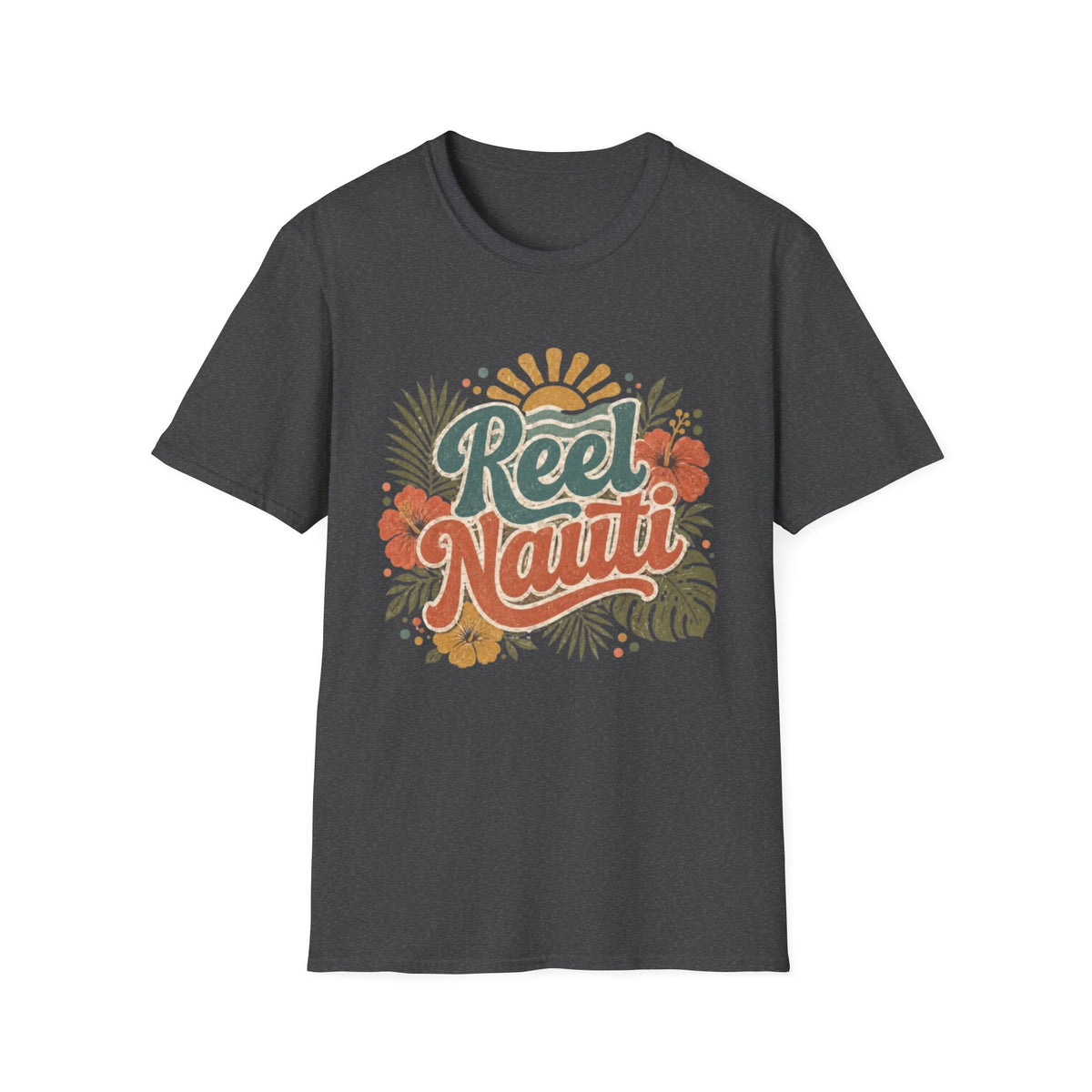 Reel Nauti Retro Floral  T-Shirt