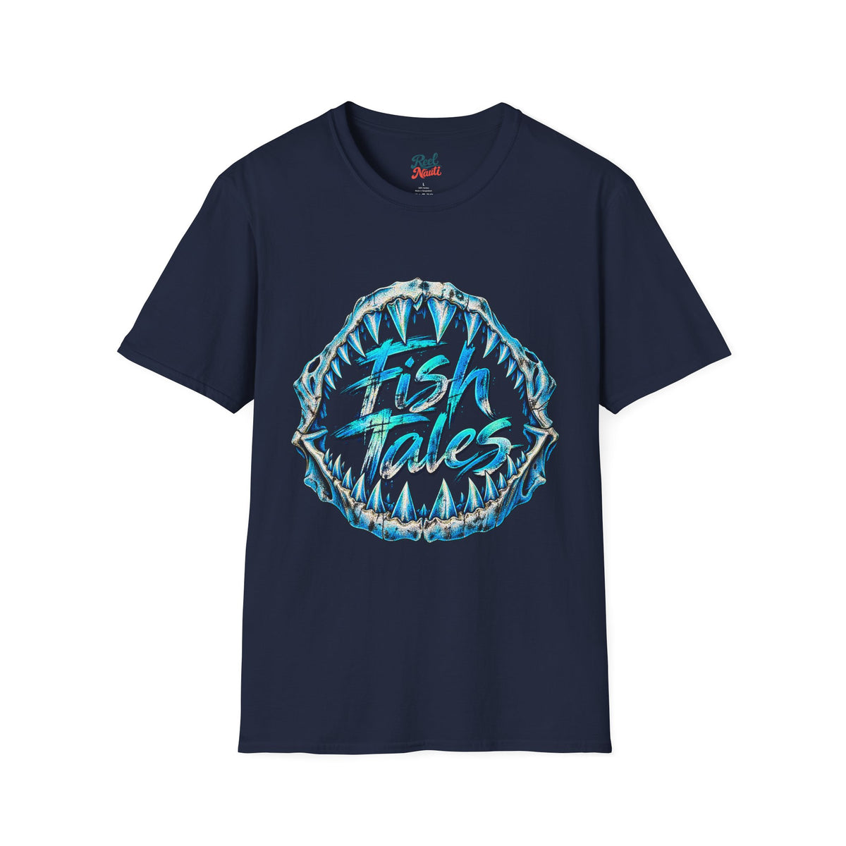 Reel Nauti Egret Sea life Collection Softstyle T-Shirt