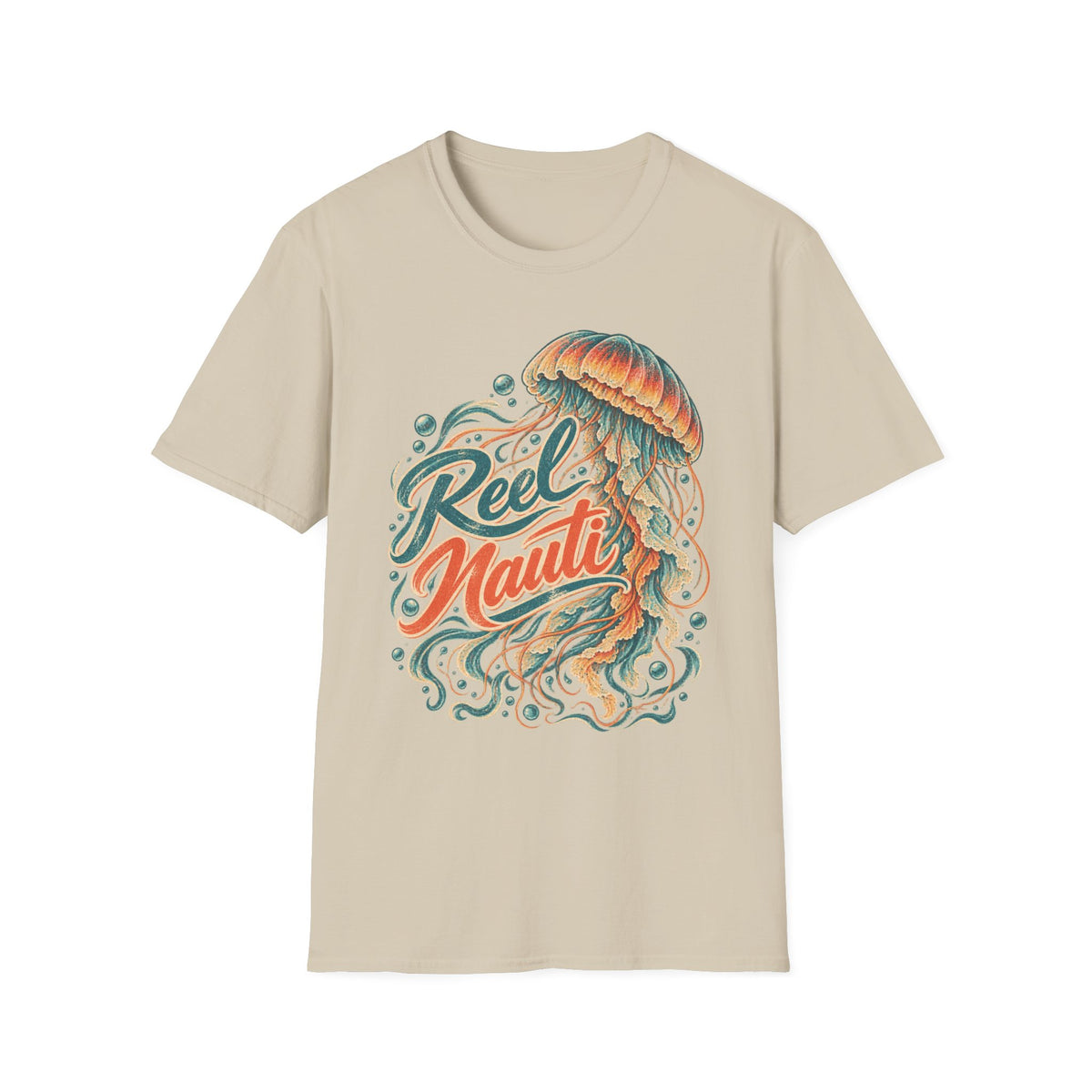 Reel Nauti Octopus Sea Life  T-Shirt