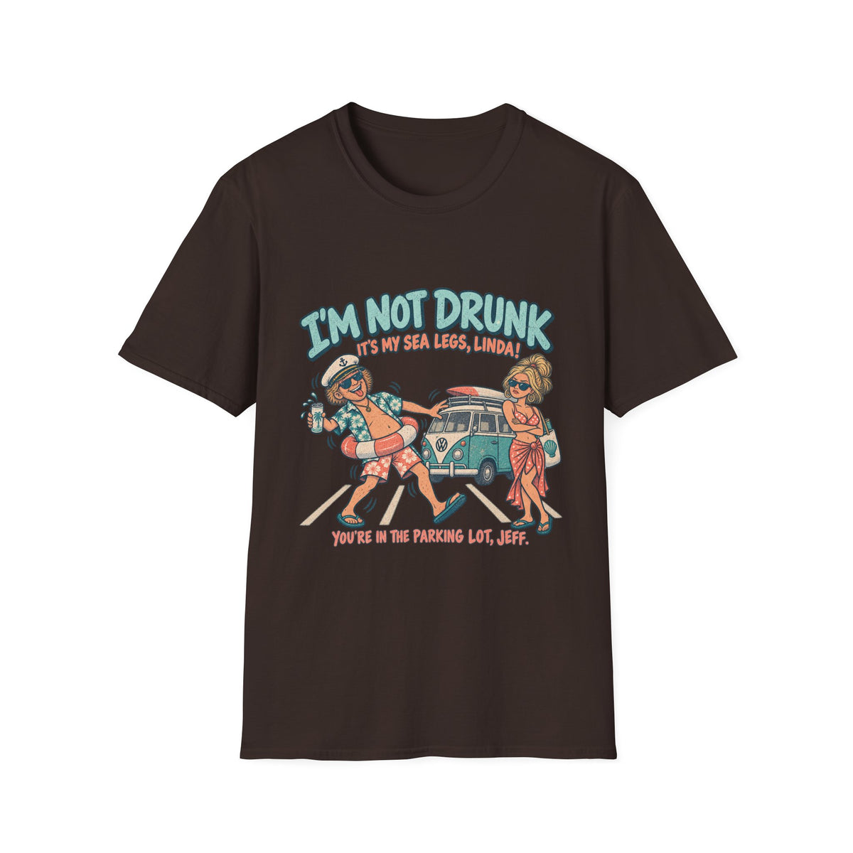 I Am Not Drunk Linda  Coastal T-Shirt
