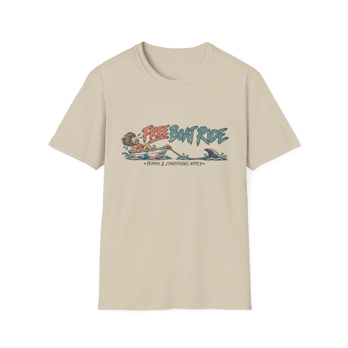 Free Boat Ride Coastal T-Shirt