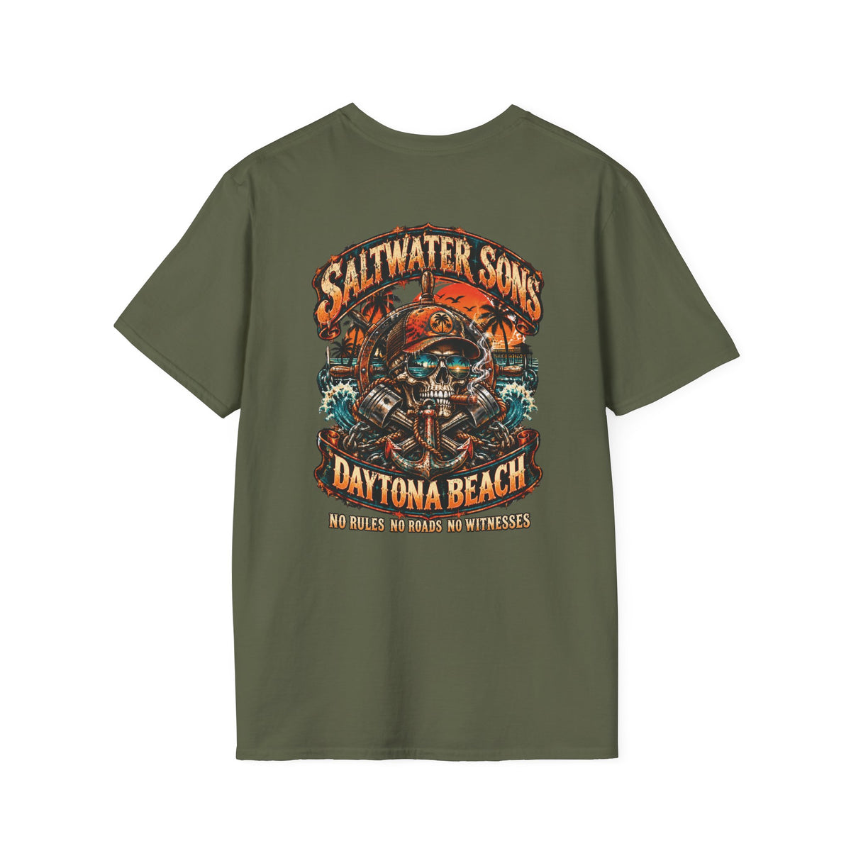 Saltwater Sons Daytona Beach Coastal Outlaw Tee