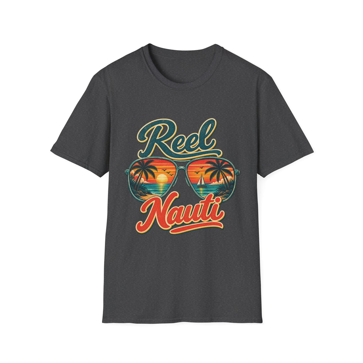 Reel Nauti Sunglass Beach T-Shirt