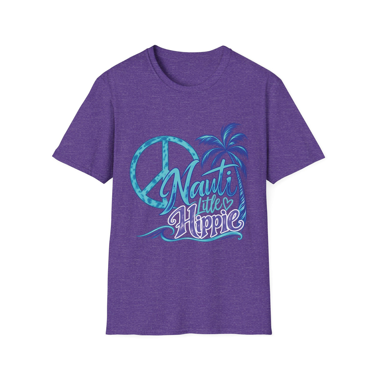 Nauti Little Hippie Retro Coastal Beach T-Shirt