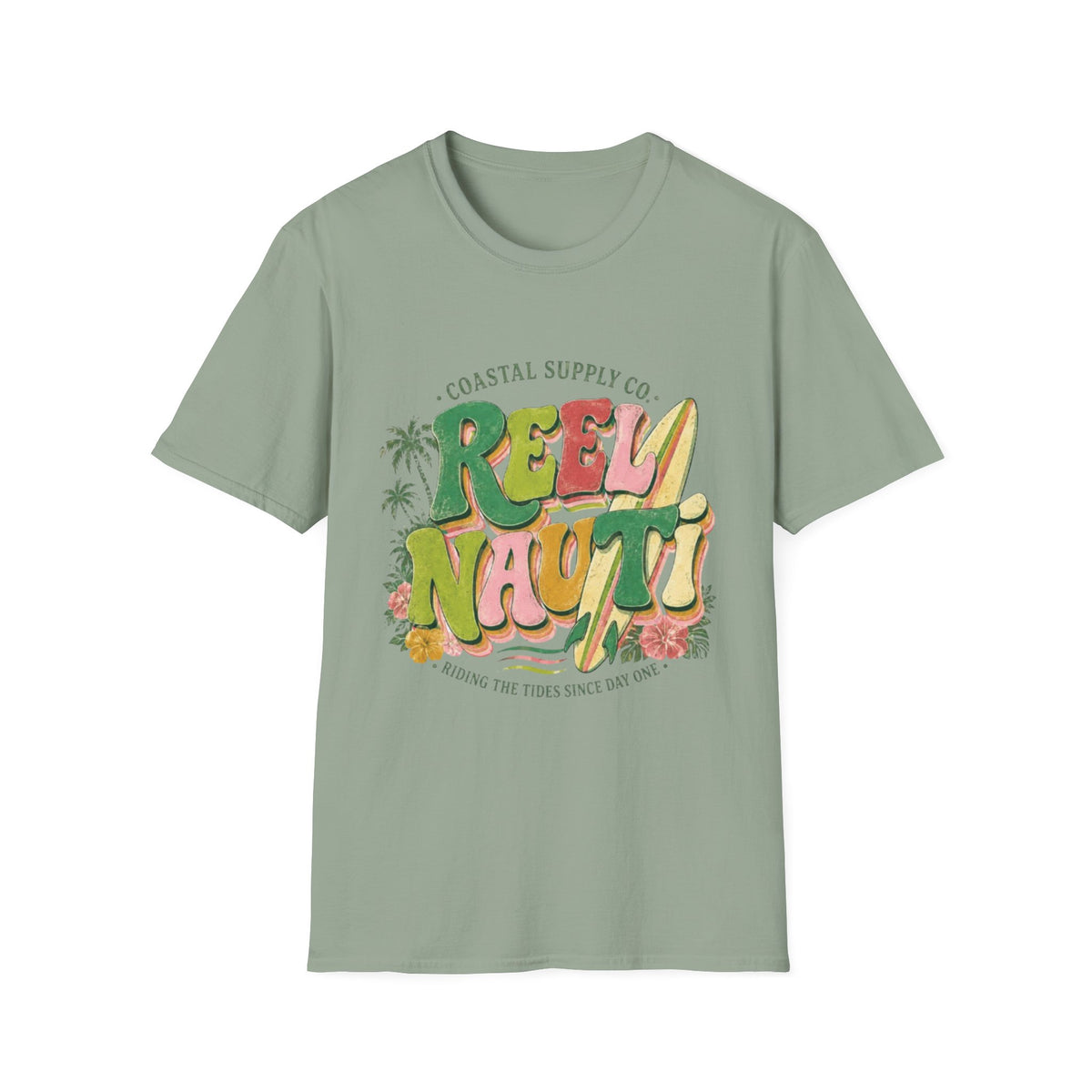Reel Nauti Retro Surf T-Shirt