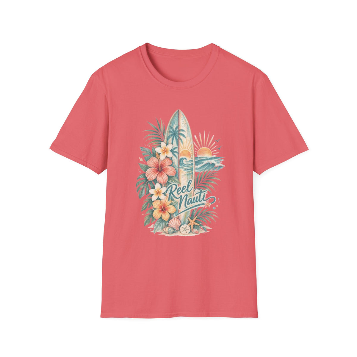 Reel Nauti Beach T-Shirt