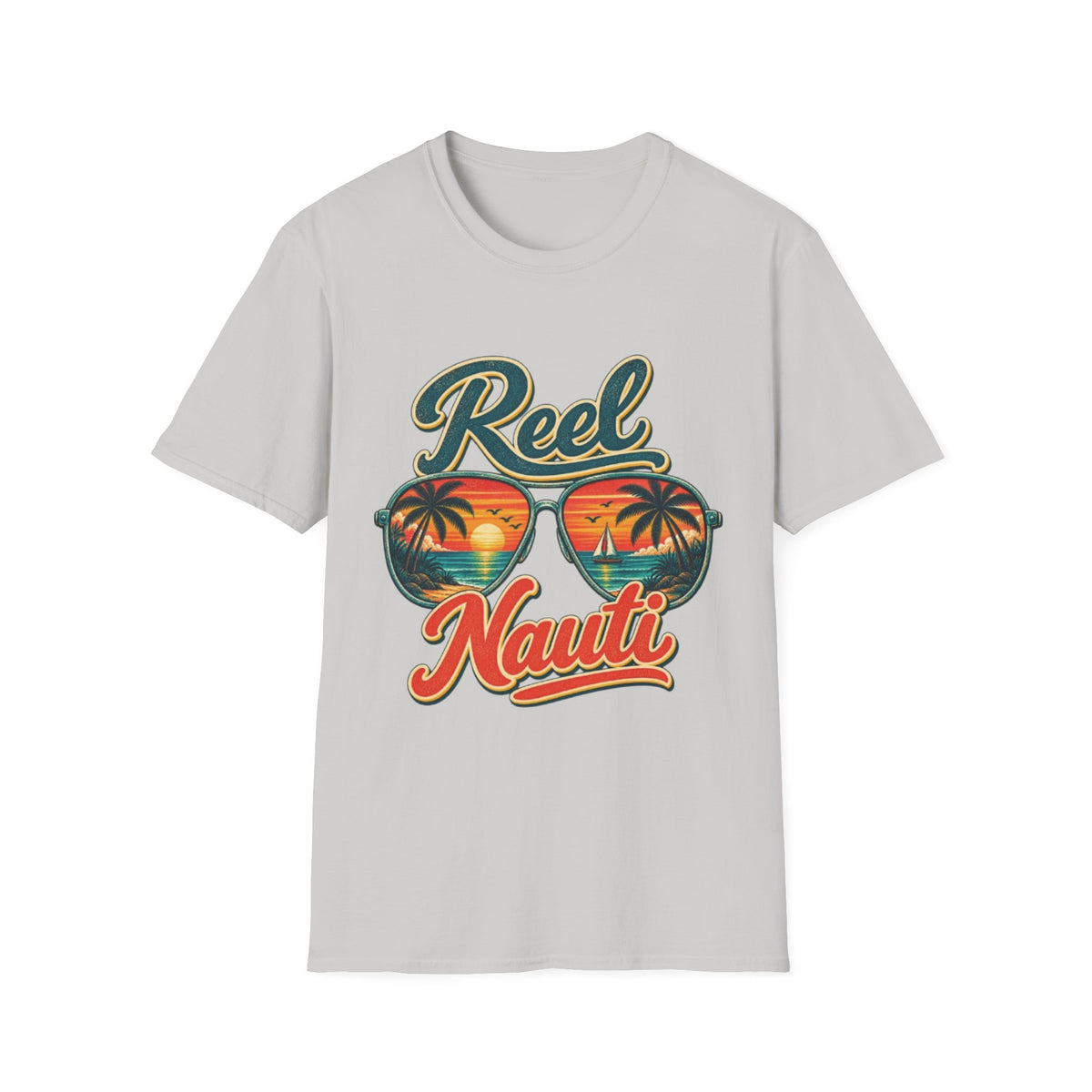 Reel Nauti Sunglass Beach T-Shirt