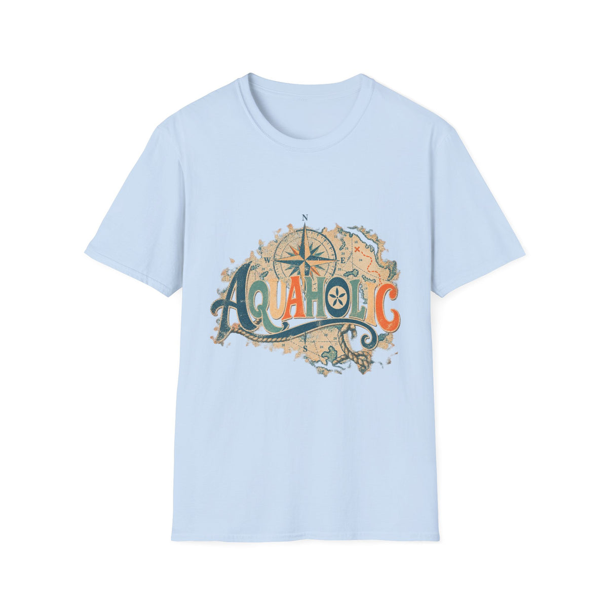 Aquaholic Coastal Vacation T-Shirt
