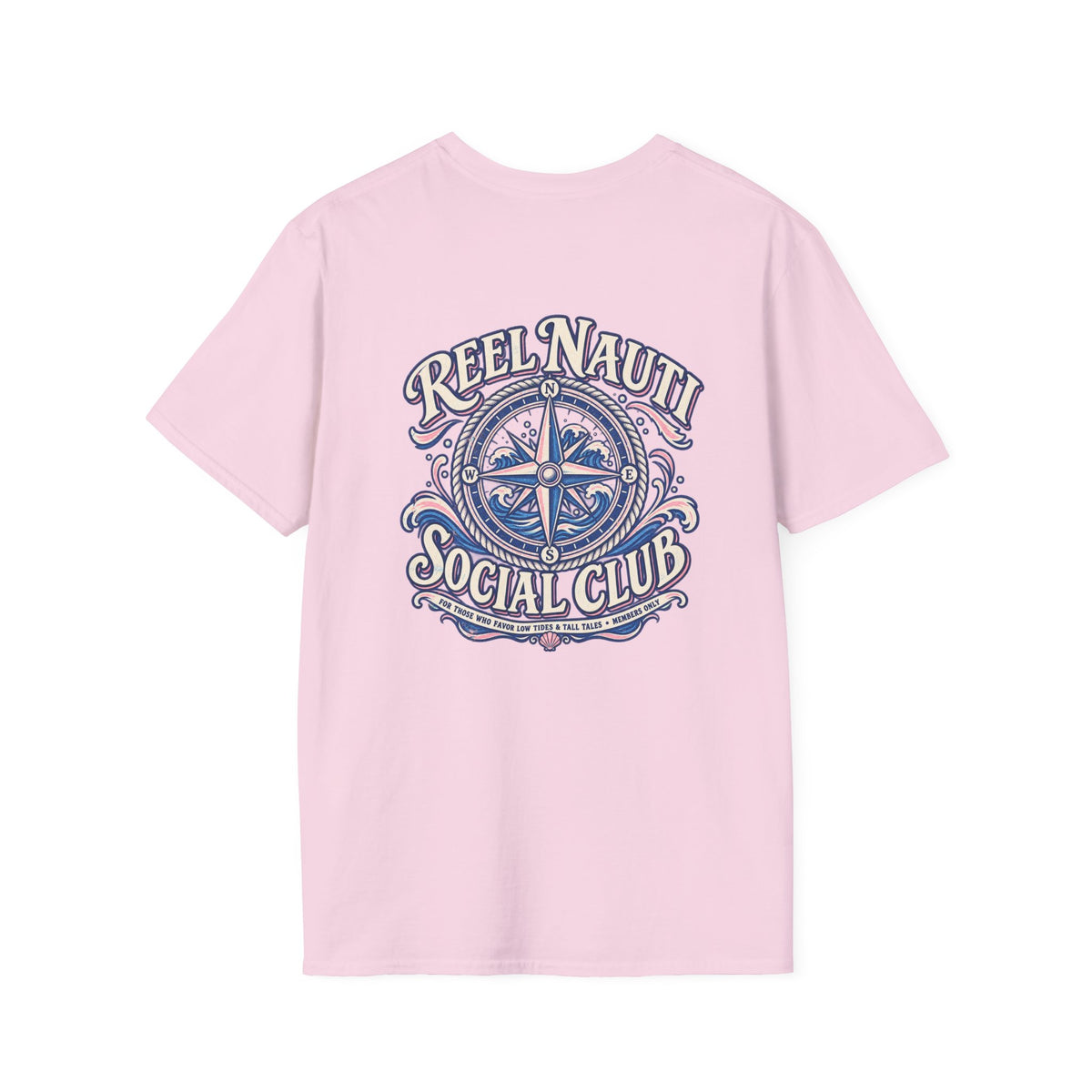 Reel Nauti Social Club Soft Shirt Sleeve Coastal Tee