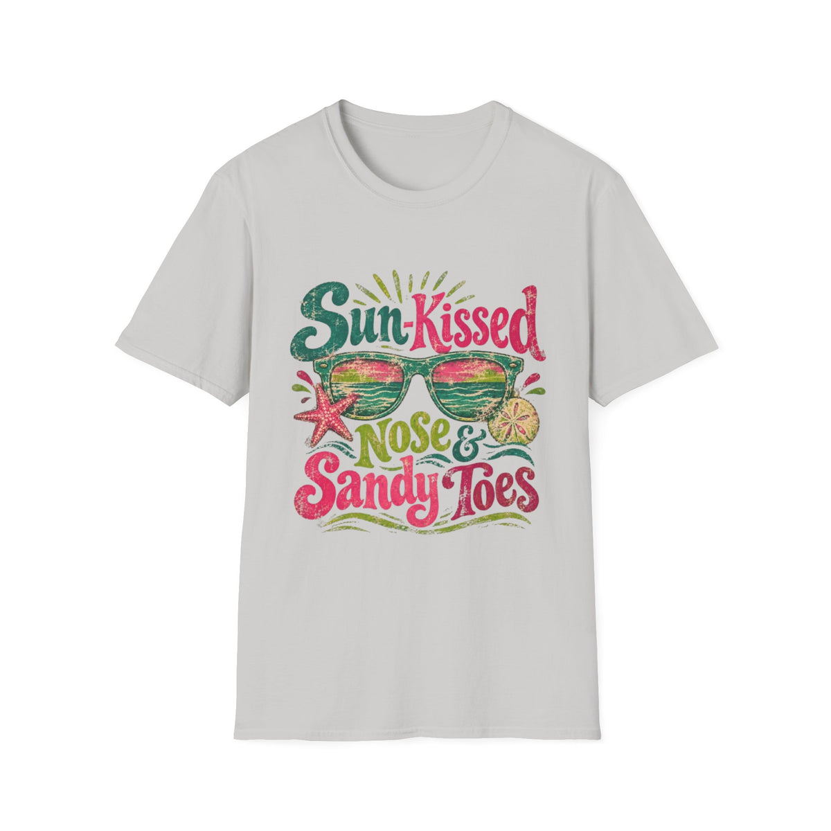 Sun-Kissed Nose and Sandy Toes Sleeve T-Shirt