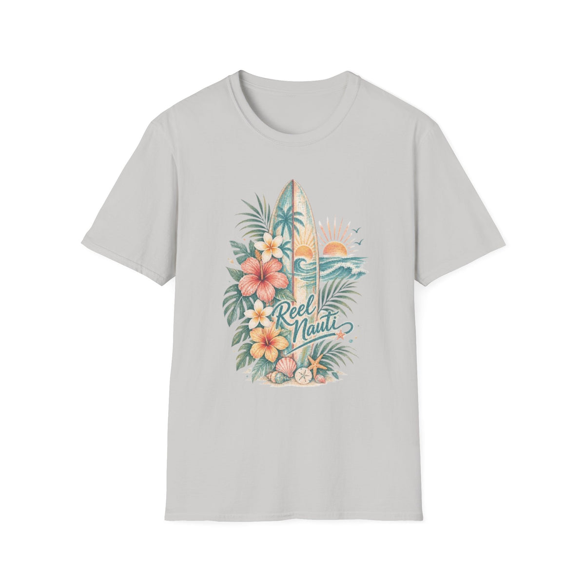 Reel Nauti Beach T-Shirt