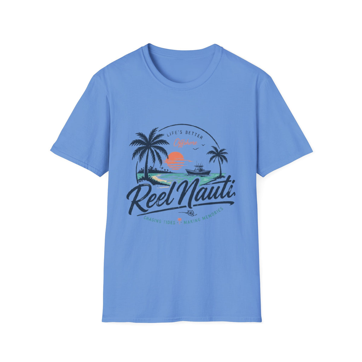 Reel Nauti Fishing T-Shirt " Life is Better OffShore"