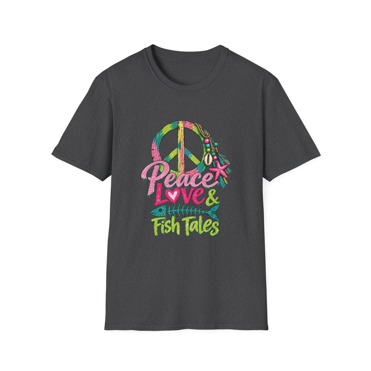 Peace Love and Fish Tales T-Shirti