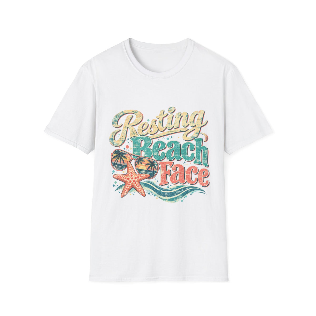 Resting Beach Face T-Shirt
