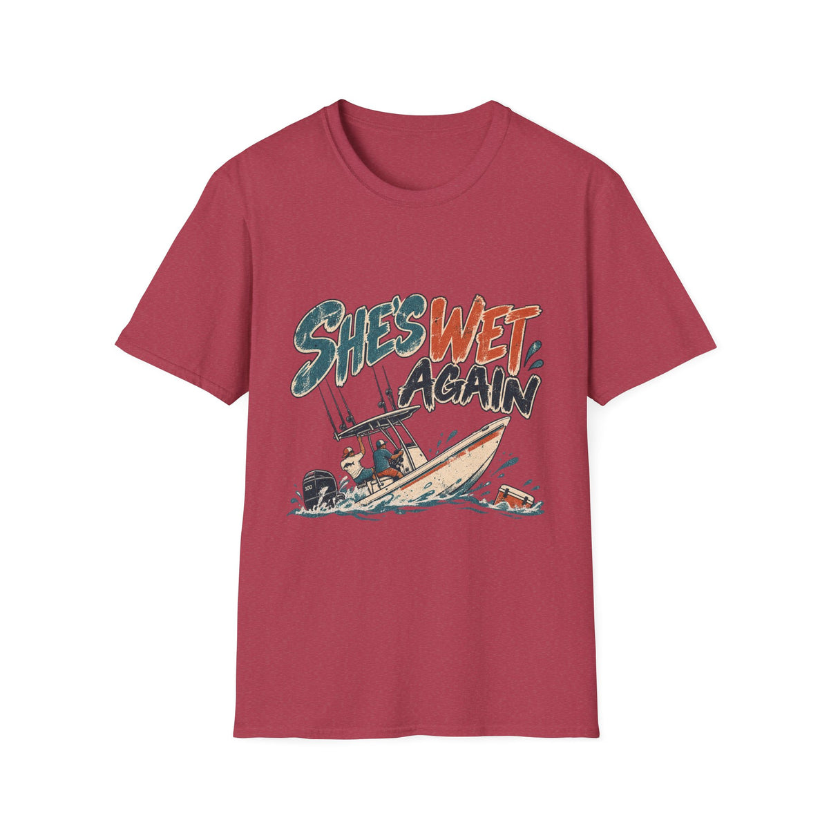 Reel Nauti She’s Wet Again Coastal T-Shirt