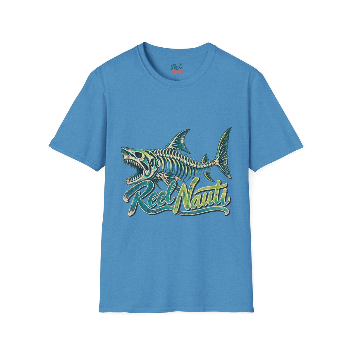 Reel Nauti Offshore Fishing Shark #1 Collection Softstyle T-Shirt