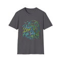 Reel Nauti Peace Love & Fish Tales Egret Retro Coastal Beach T-Shirt