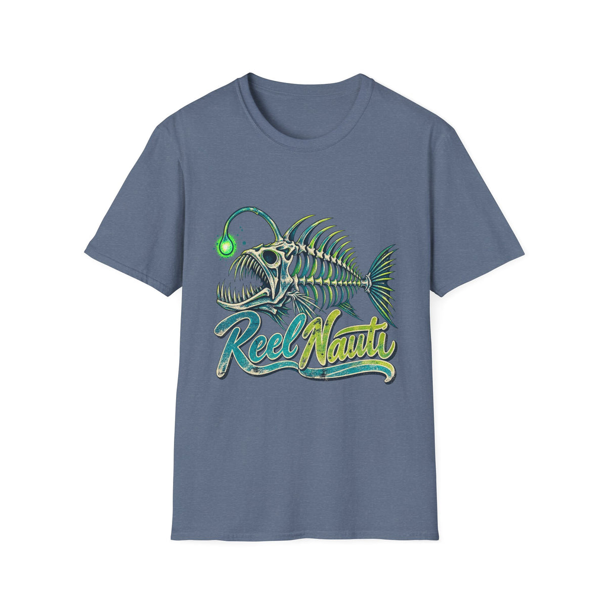 Reel Nauti Angler Fish Offshore Fishing T-Shirt