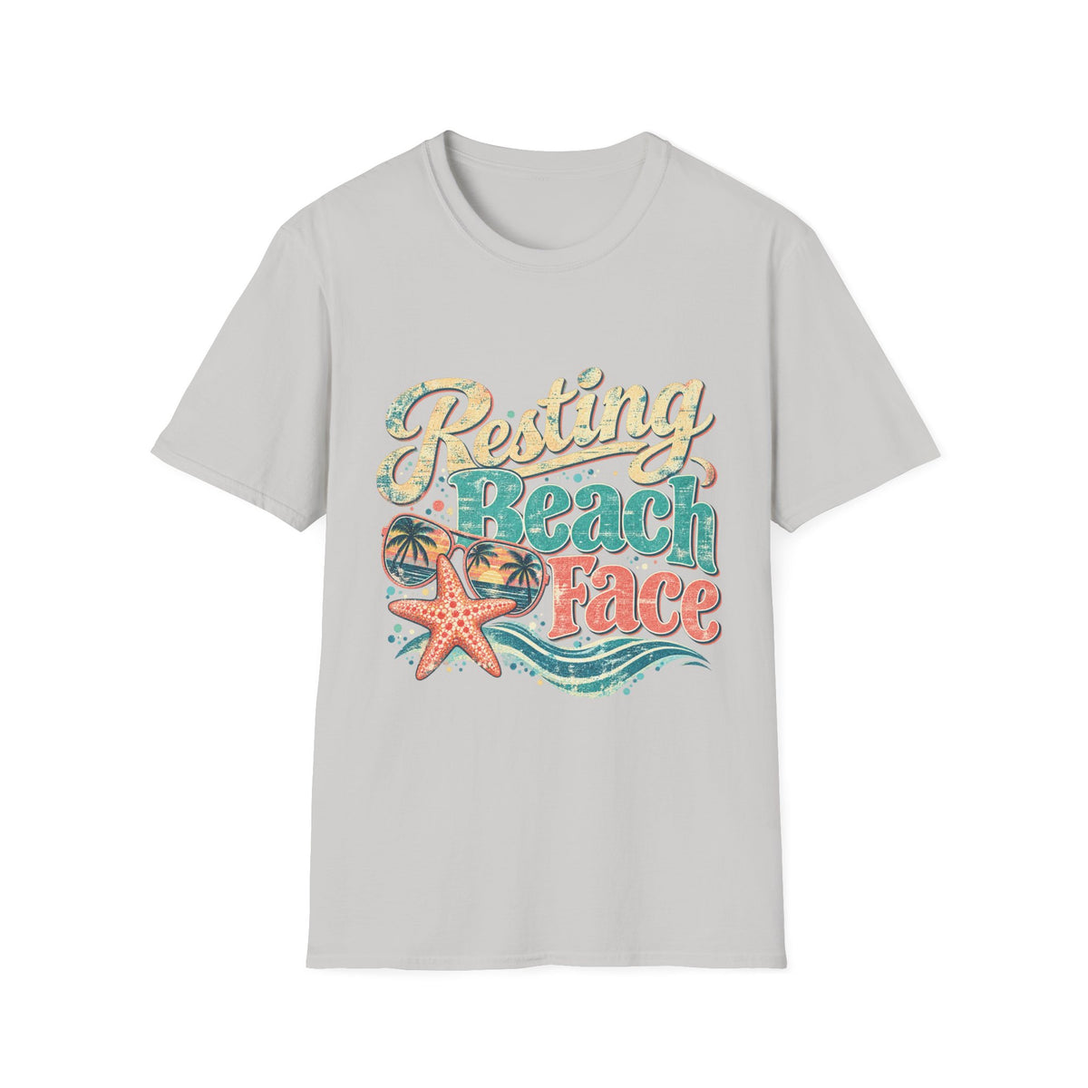 Resting Beach Face T-Shirt