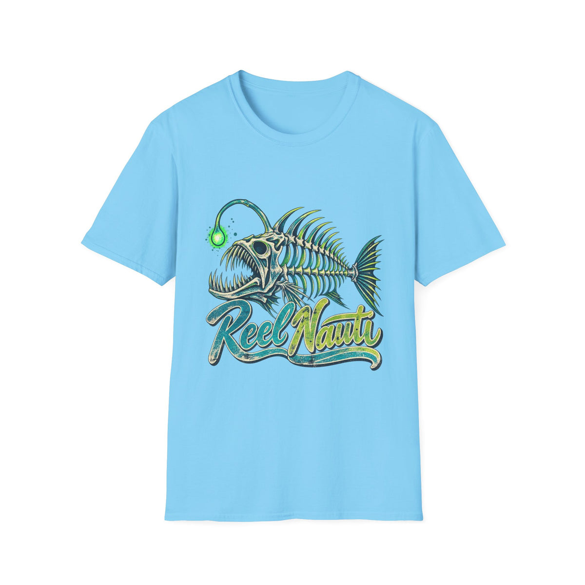 Reel Nauti Angler Fish Offshore Fishing T-Shirt