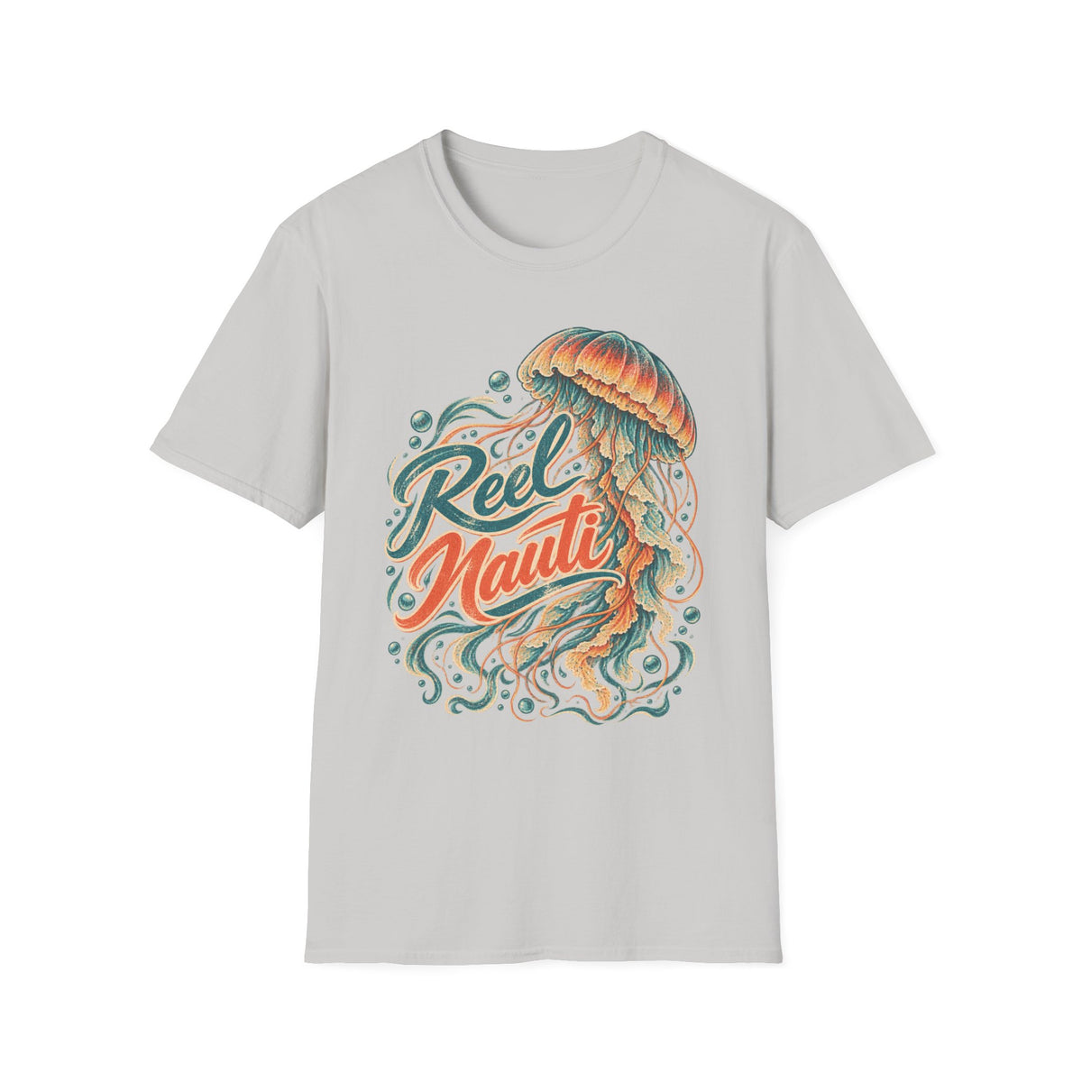 Reel Nauti Octopus Sea Life  T-Shirt