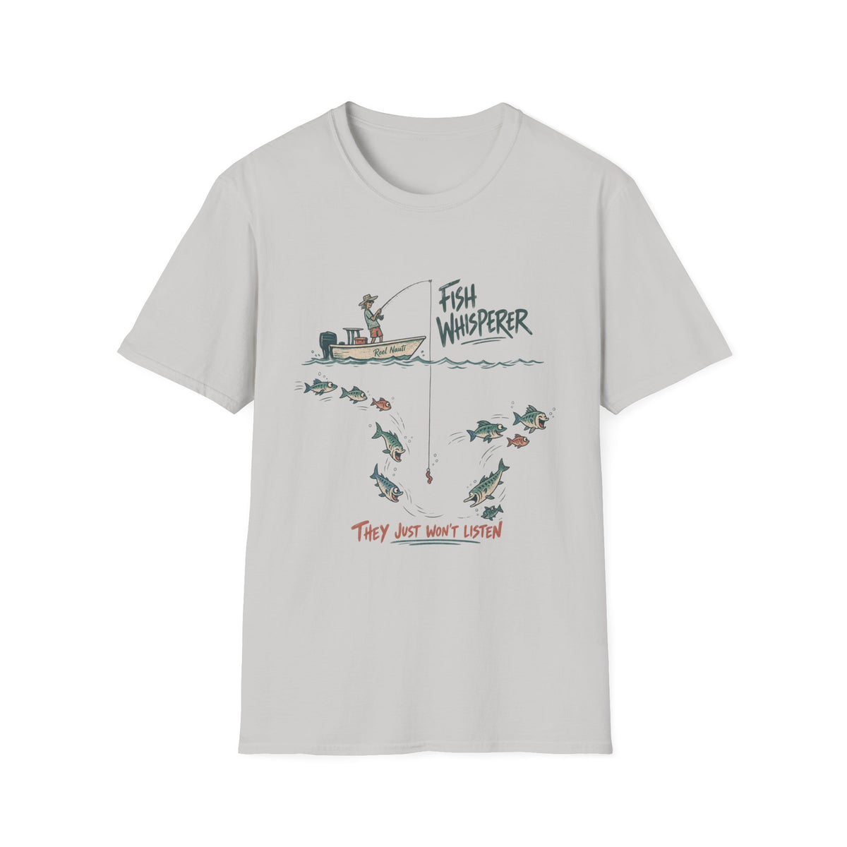 Reel Nauti Fish Whisperer Coastal T-Shirt
