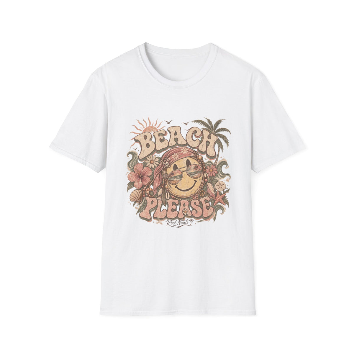 Beach Please Coastal T-Shirt