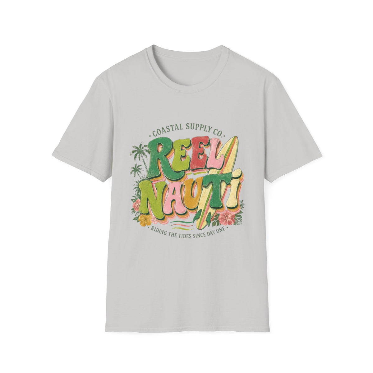 Reel Nauti Retro Surf T-Shirt