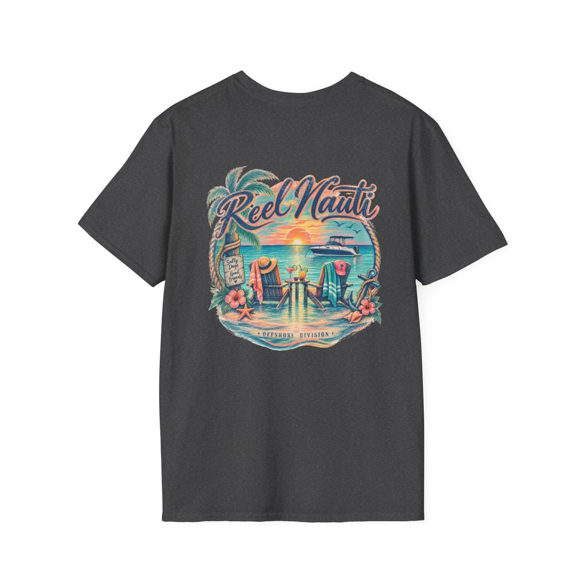 Reel Nauti Offshore Division Coastal T-Shirt