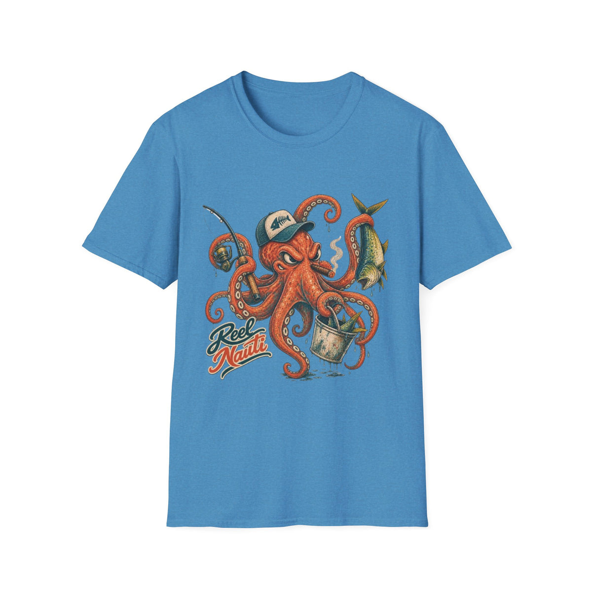 Reel Nauti Octopus Offshore Fishing T-Shirt