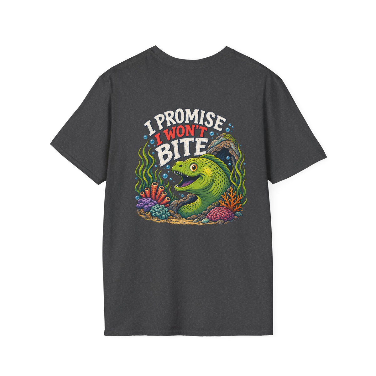 Reel Nauti I Promise I WON'T Bite Moray Eel Tee
