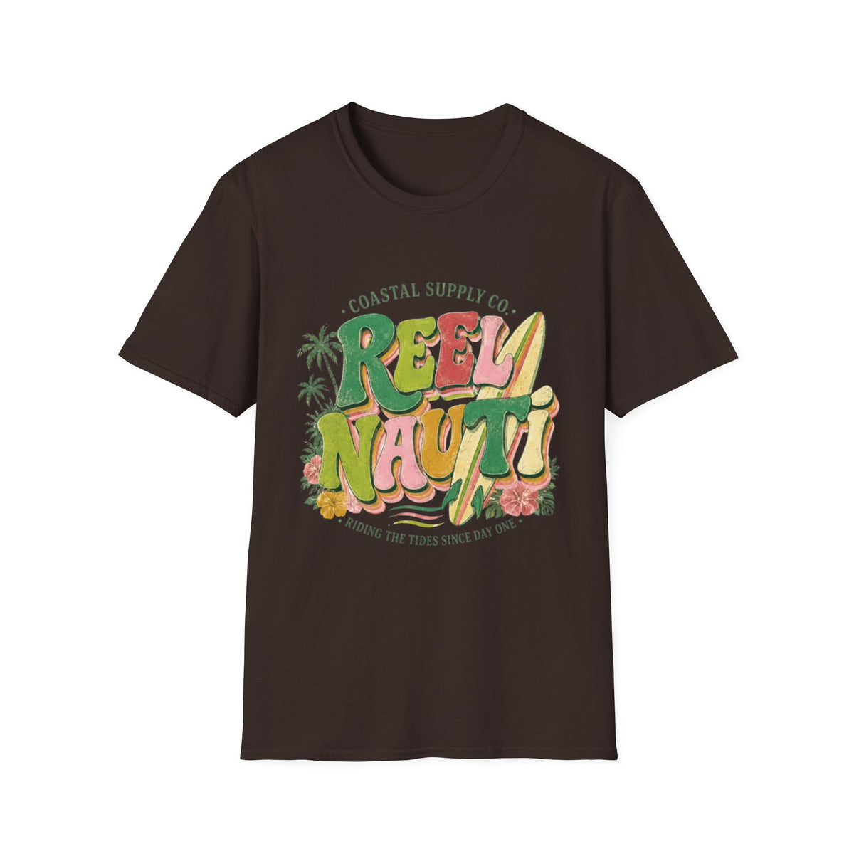 Reel Nauti Retro Surf T-Shirt