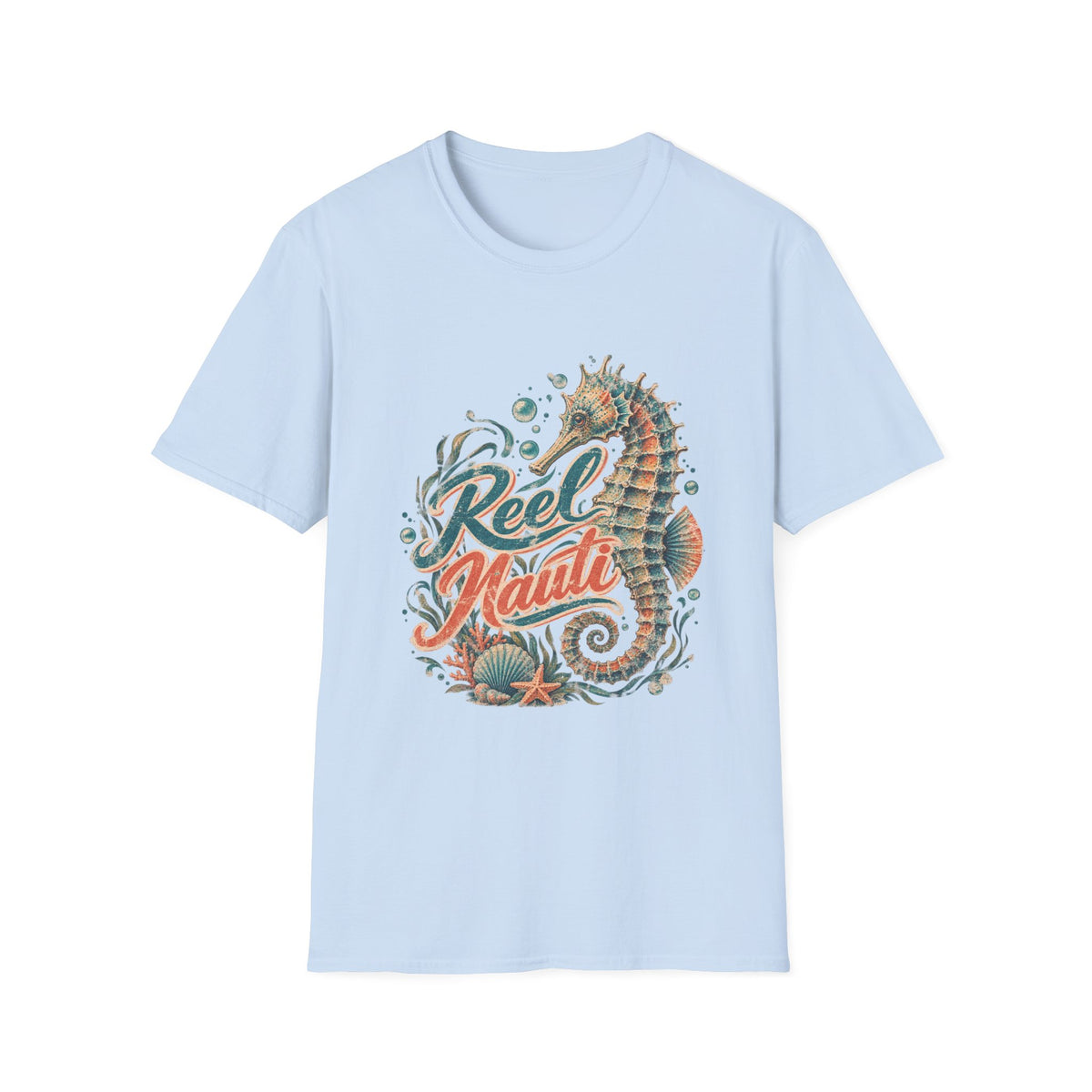 Reel Nauti Sea Horse Offshore Fishing T-Shirt