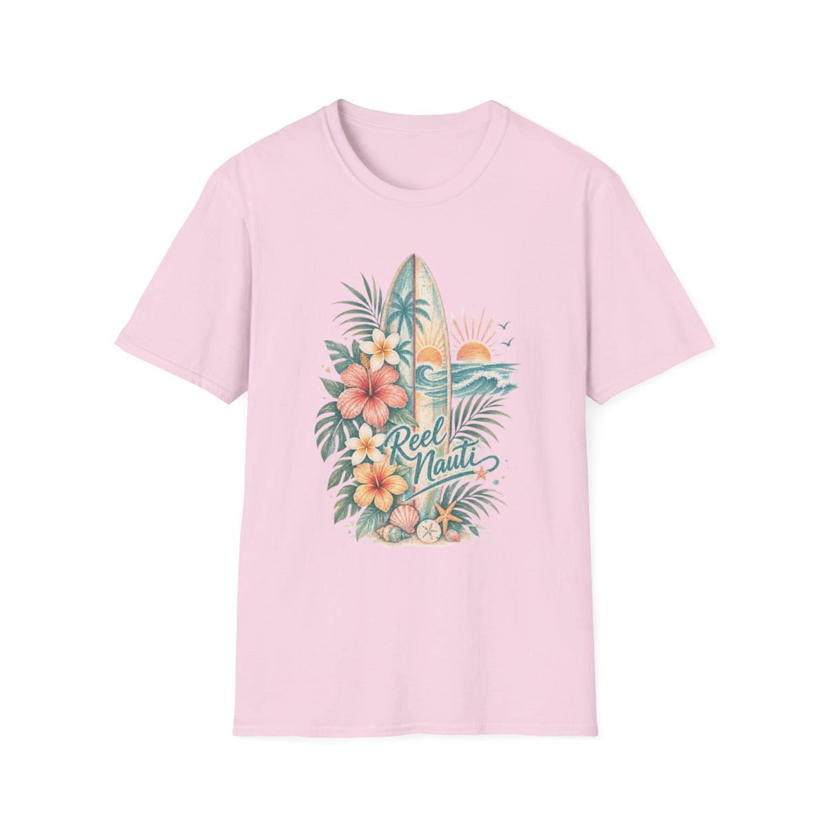 Reel Nauti Beach T-Shirt