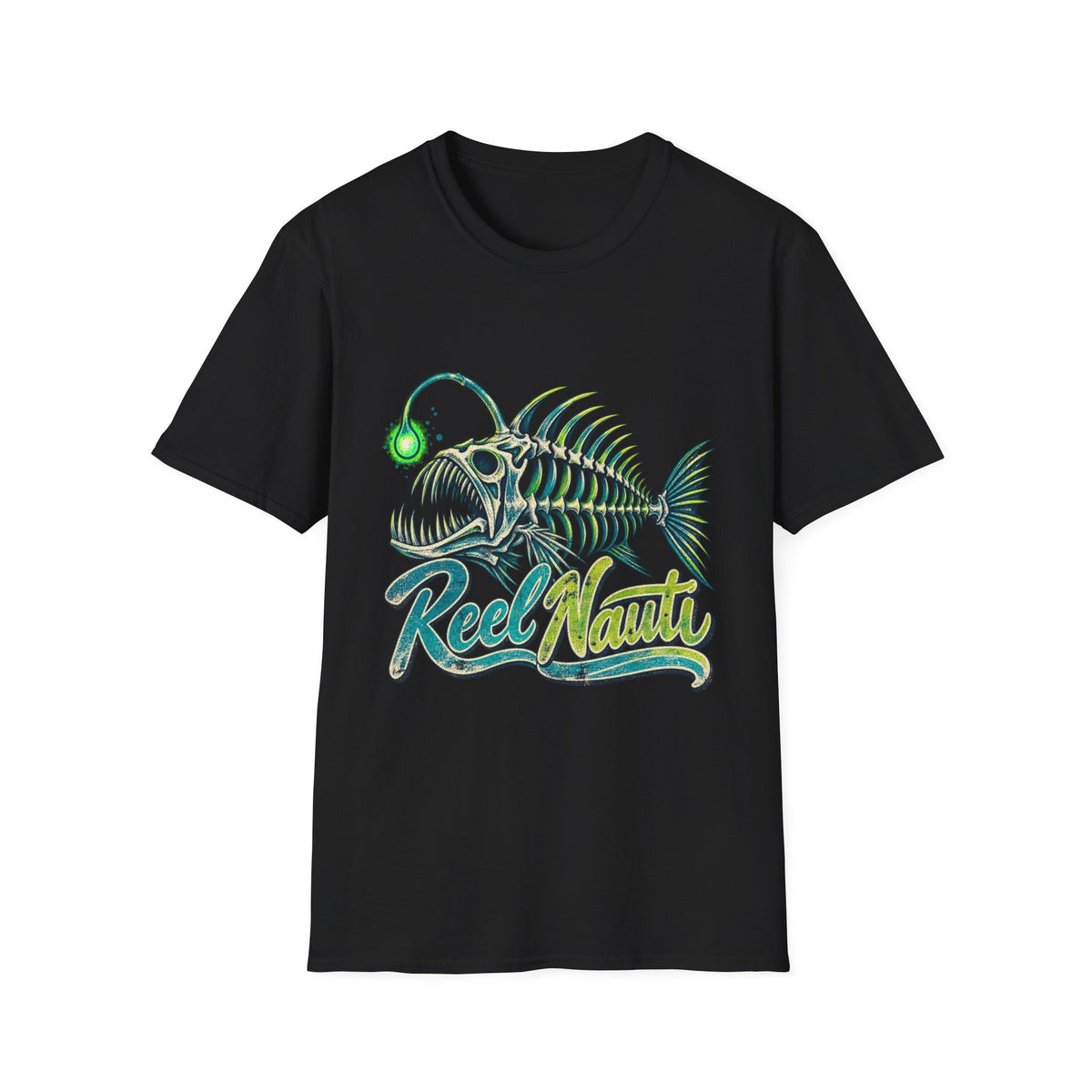 Reel Nauti Angler Fish Offshore Fishing T-Shirt