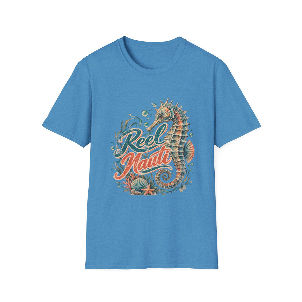 Reel Nauti Sea Horse Offshore Fishing T-Shirt