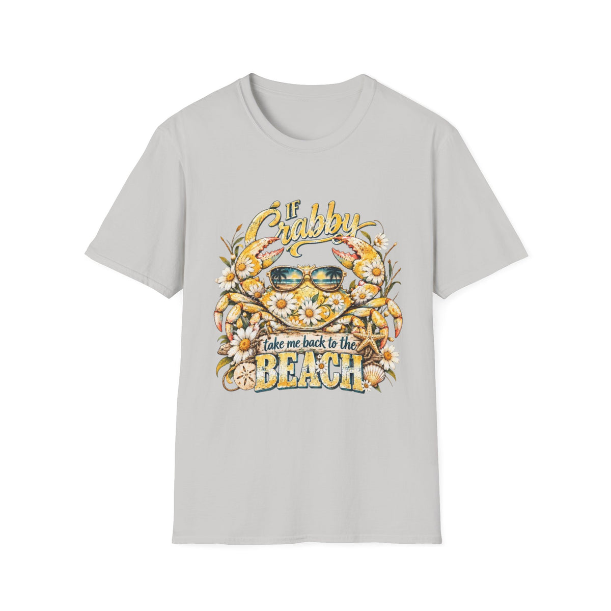 If Crabby Return To Beach Coastal Beach T-Shirt