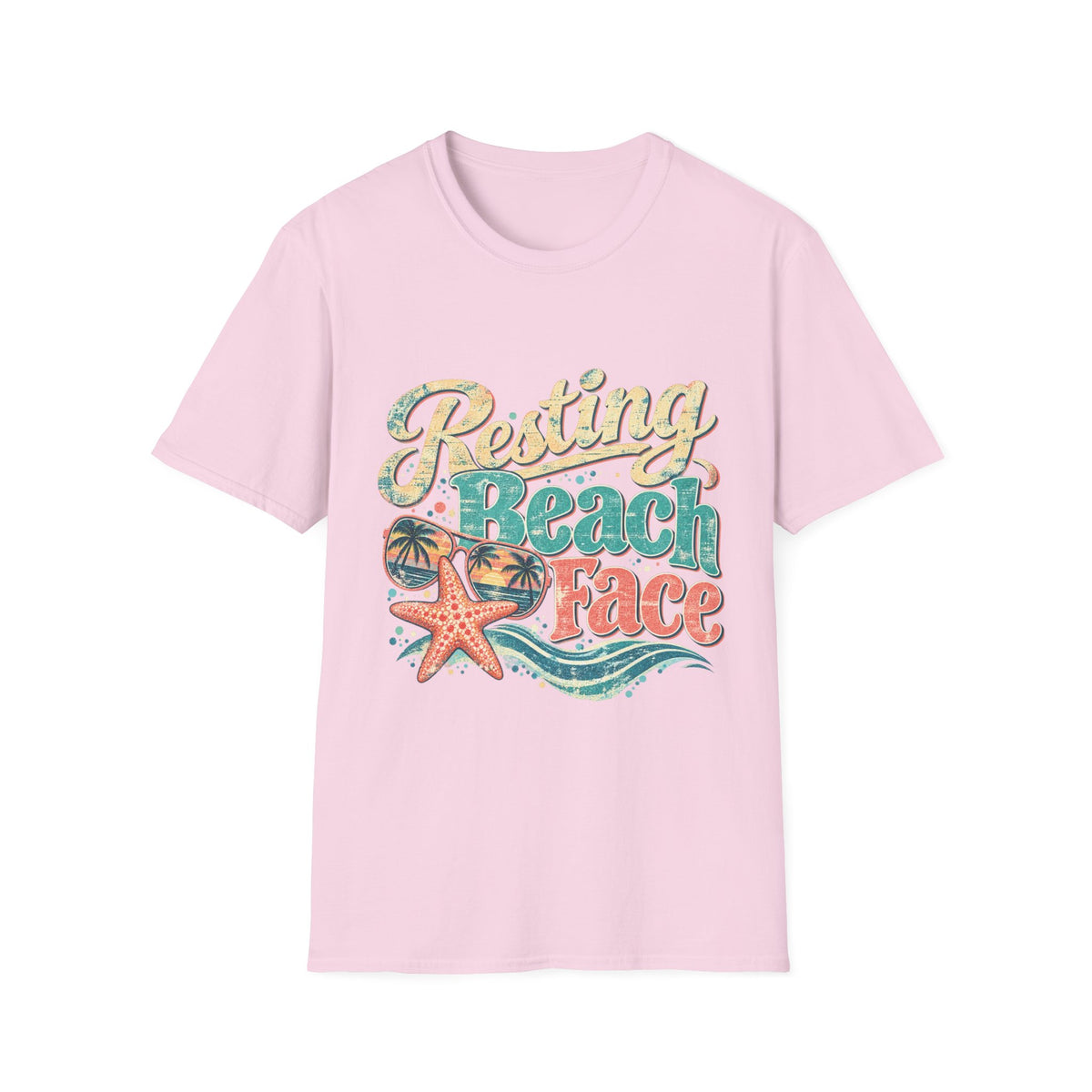 Resting Beach Face T-Shirt