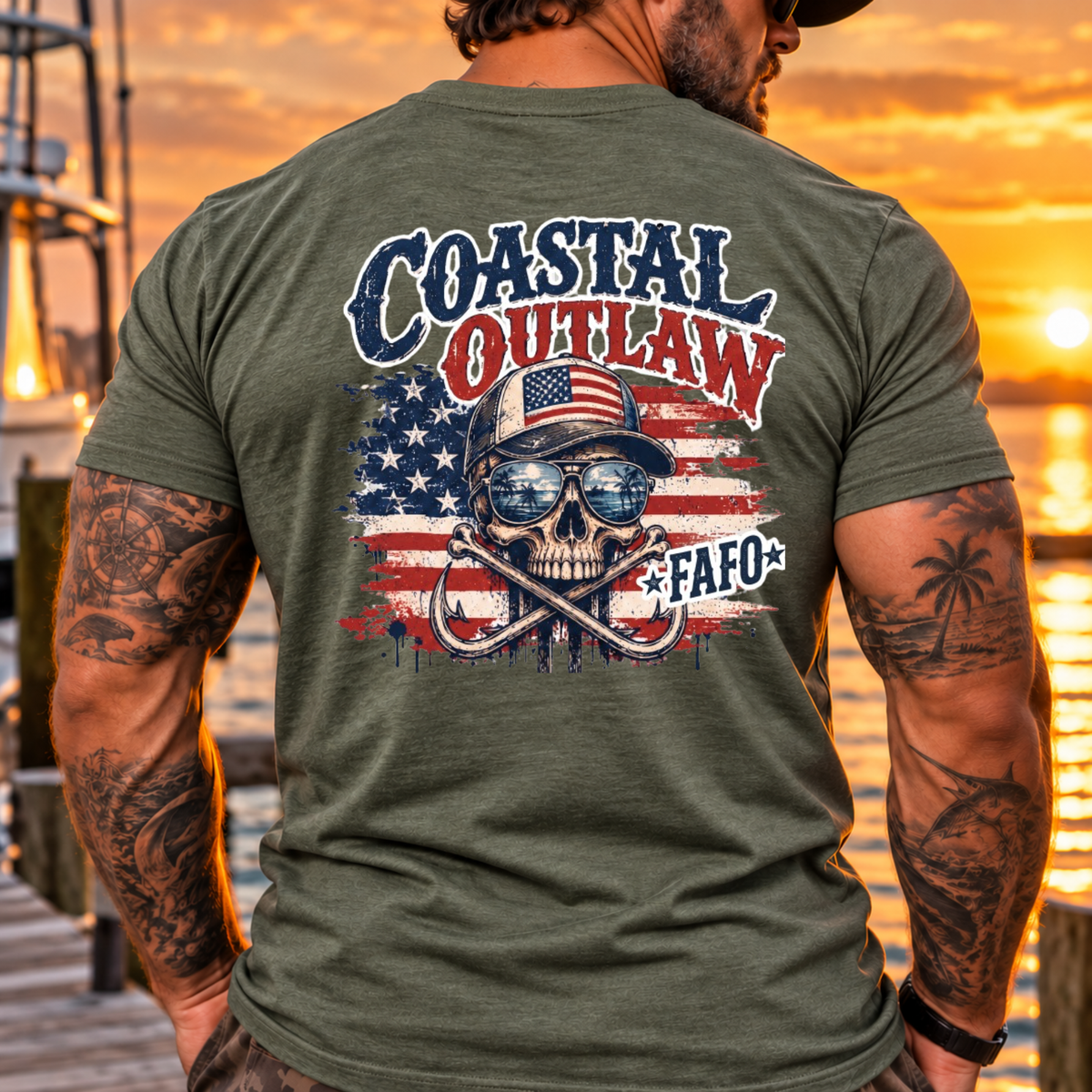 Coastal Outlaw FAFO Tee