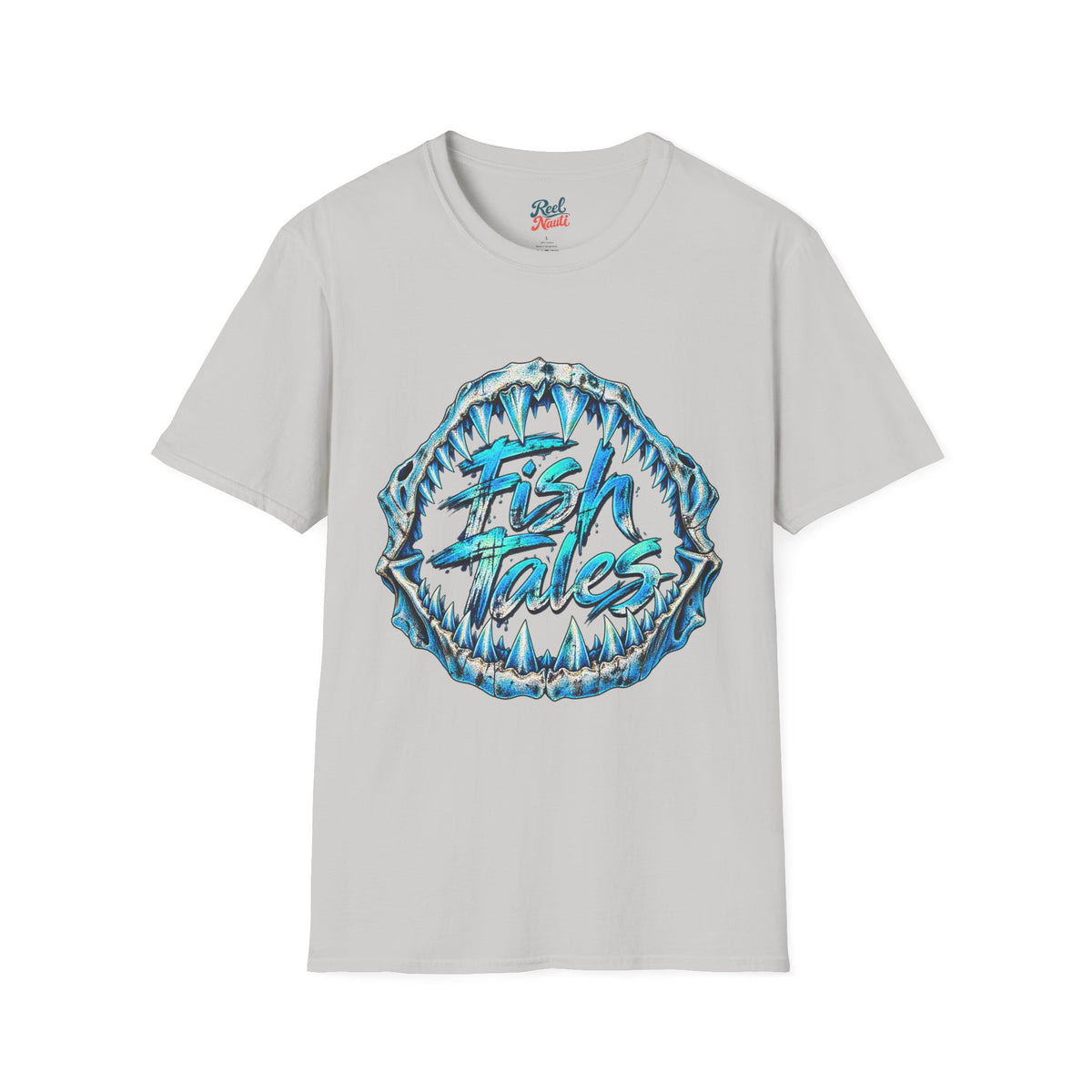 Reel Nauti Egret Sea life Collection Softstyle T-Shirt