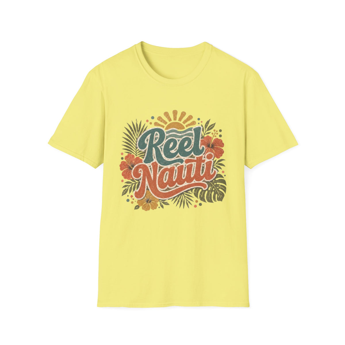 Reel Nauti Retro Floral  T-Shirt