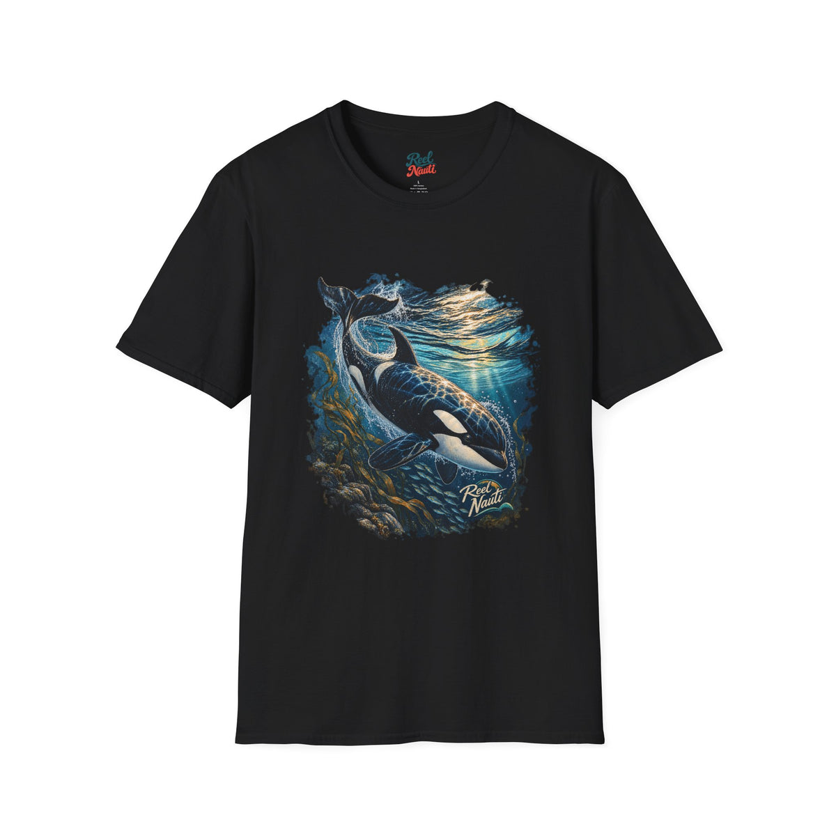Reel Nauti Orca Underwater T-Shirt