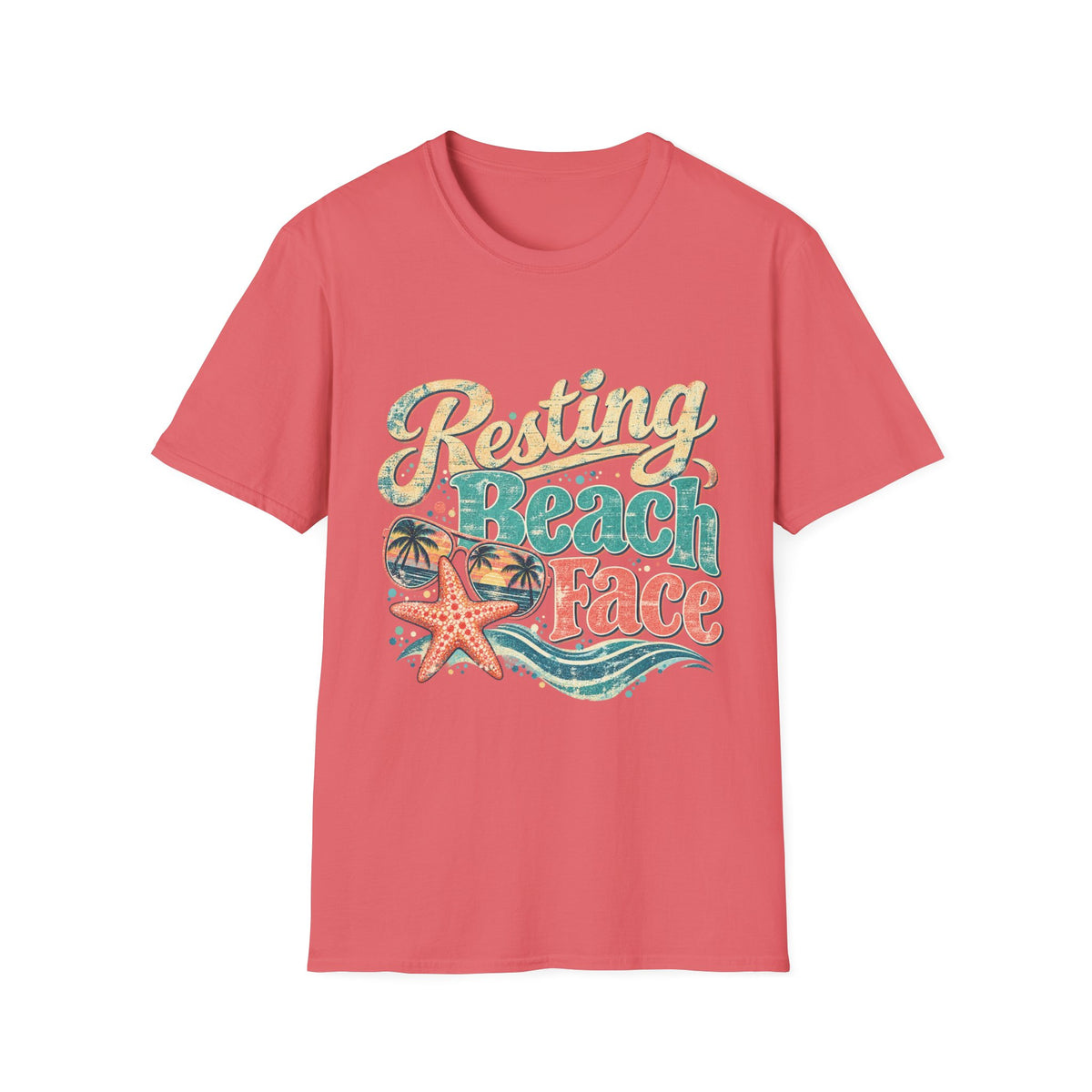 Resting Beach Face T-Shirt